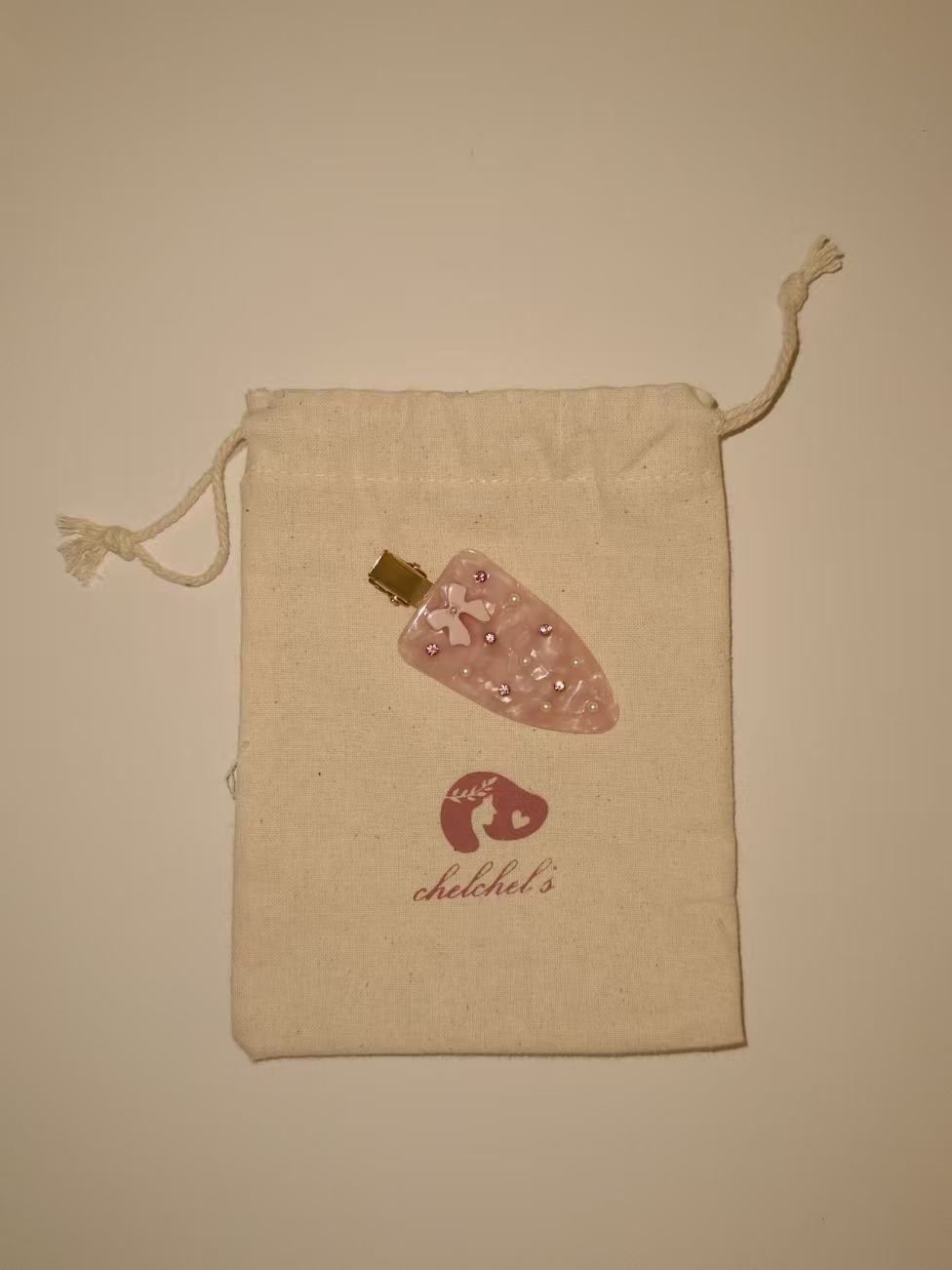 Angel Clip in Pink