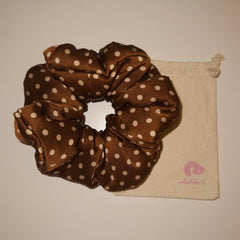 Pillow Scrunchie in Hot Cocoa